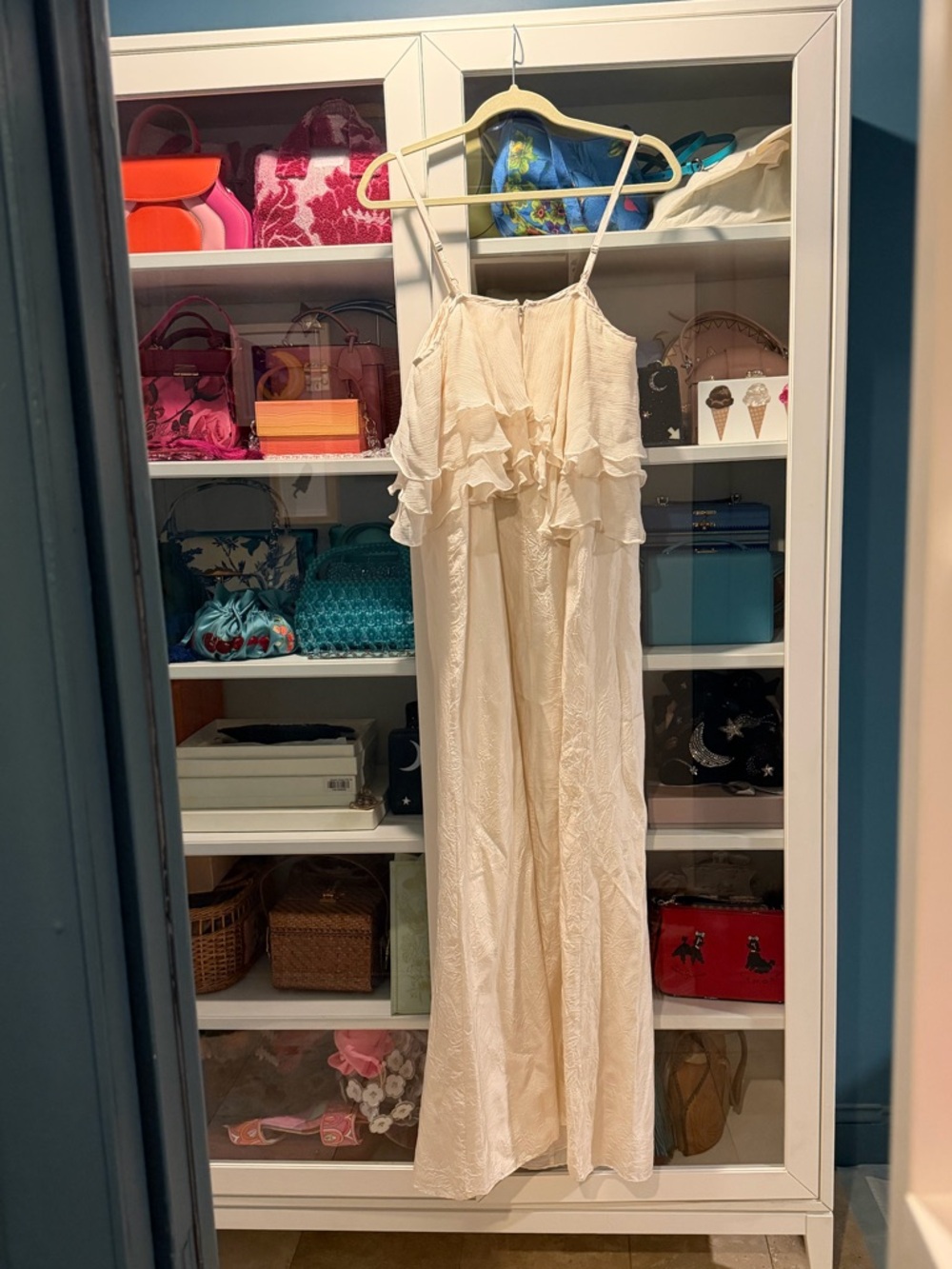 Calypso St Barth silk maxi dress with ruffles - Picture 5 of 5